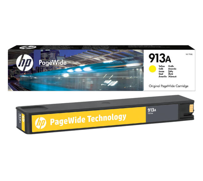 Inktcartridge HP F6T79AE 913A geel