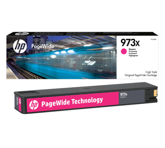 Inktcartridge HP F6T82AE 973X rood