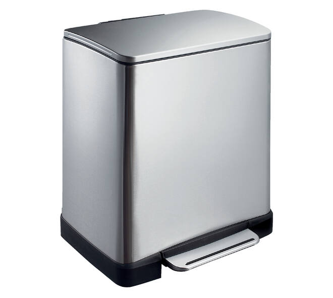 Pedaalemmer EKO E-Cube 9+10 liter rvs