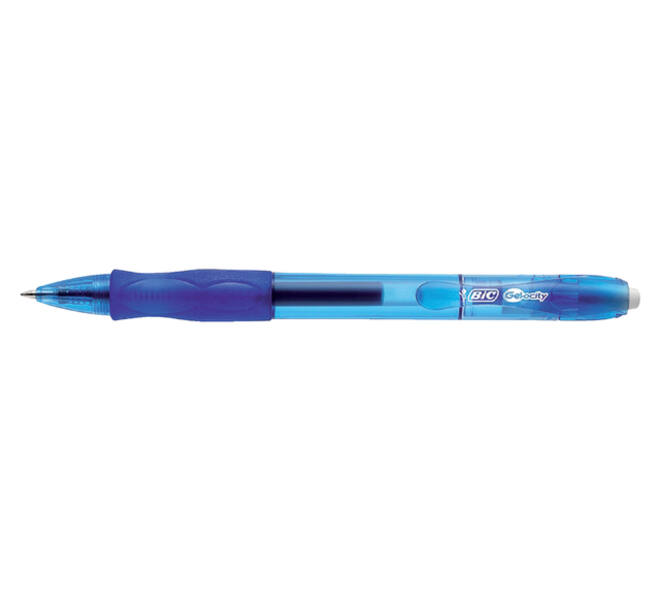 Gelschrijver Bic Gel-ocity medium blauw