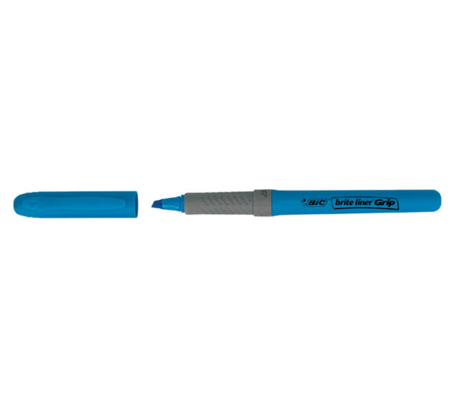 Markeerstift Bic grip assorti etui à 5 stuks