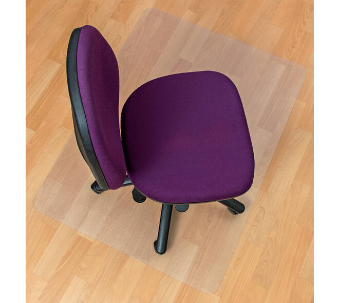 Stoelmat Floortex PVC 120x150cm voor harde vloeren