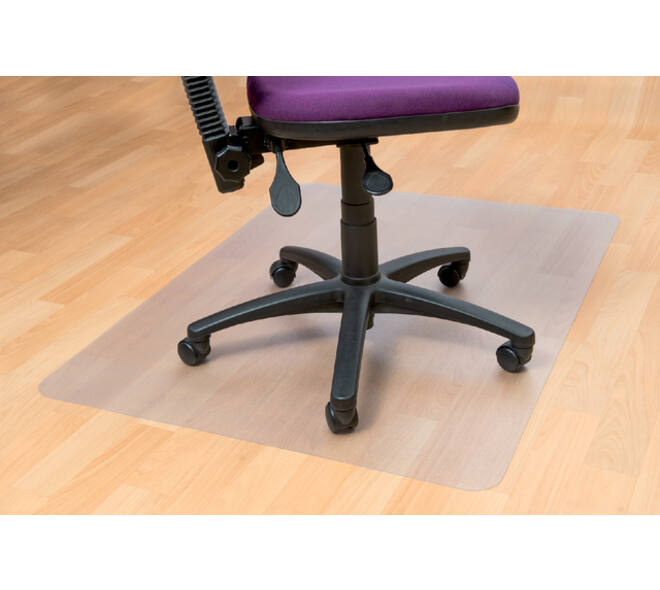 Stoelmat Floortex PVC 120x150cm voor harde vloeren