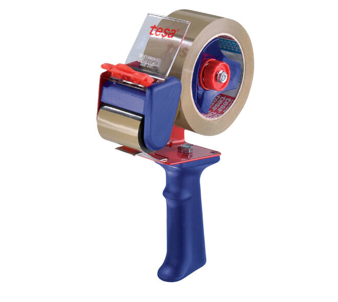 Handdozensluiter Tesa met 2 rollen 66mx50mm transparant