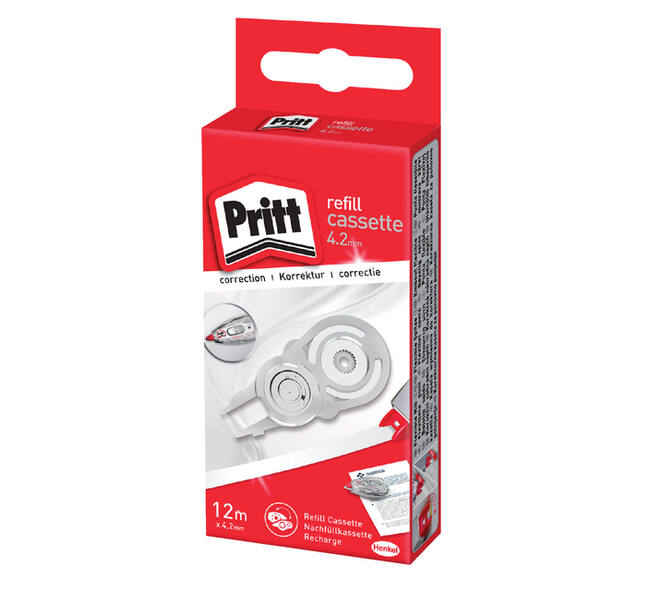 Correctietapevulling Pritt navul cassette Flex 4.2mmx12m