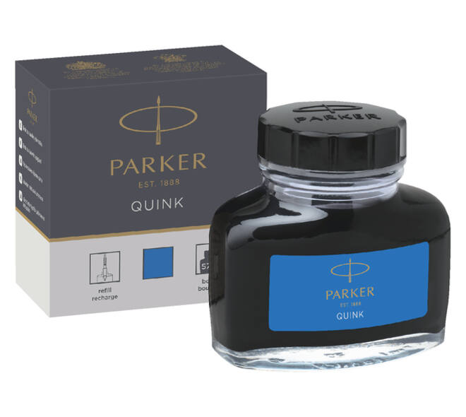 Vulpeninkt Parker Quink uitwasbaar 57ml koningsblauw