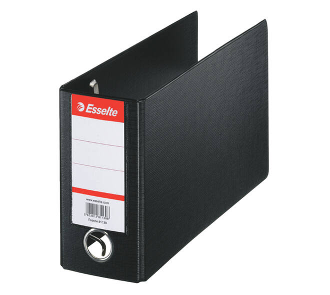Ordner Esselte giro 80mm PP 16x28cm zwart