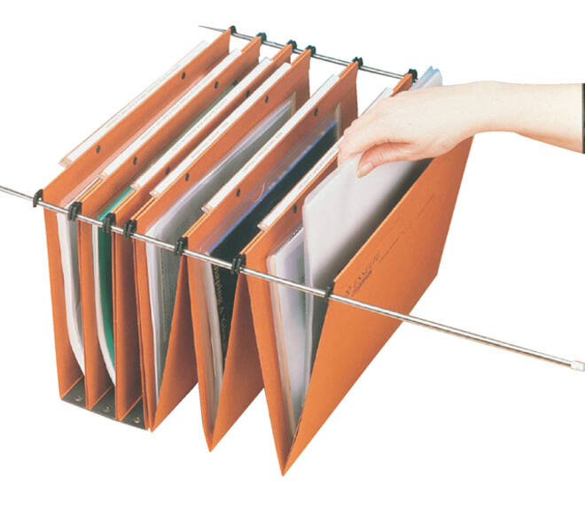 Hangmap Esselte Orgarex Kori 396x245 verticaal V-bodem oranje