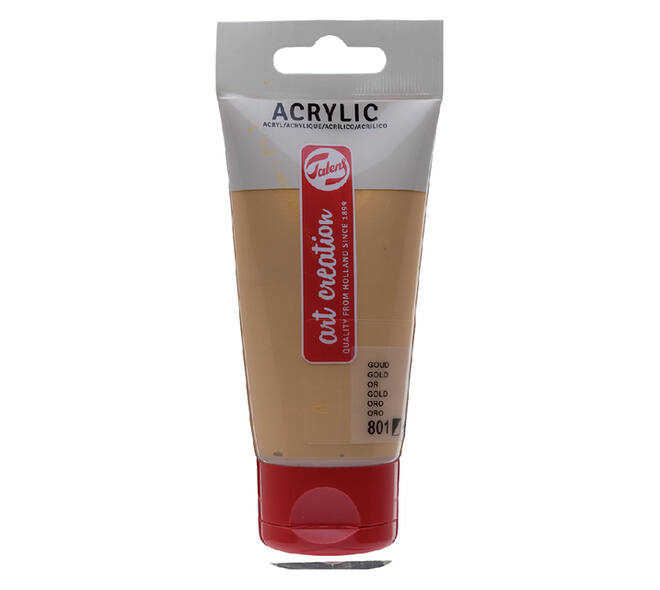 Acrylverf Talens Art Creation 801 goud tube à 75ml