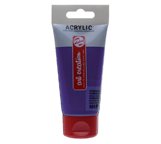 Acrylverf Talens Art Creation 568 permanentblauwviolet tube à 75ml