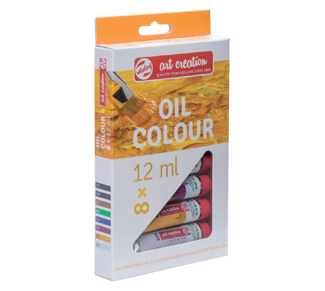 Olieverf Talens Art Creation assorti blister à 8 stuks