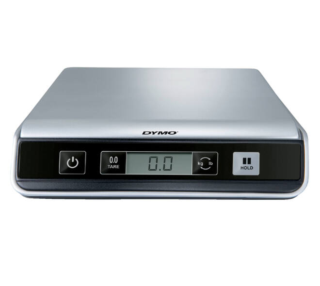 Pakketweger Dymo M10 digitaal tot 10 kilogram zilver/zwart