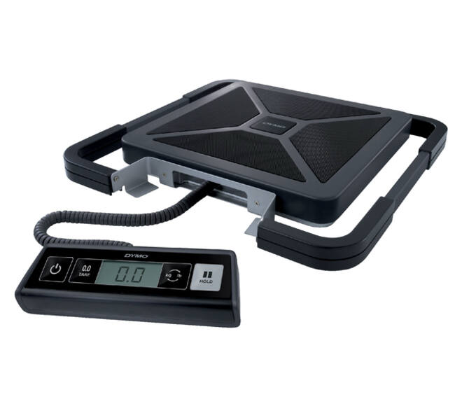 Pakketweger Dymo S50 digitaal tot 50 kilogram zwart