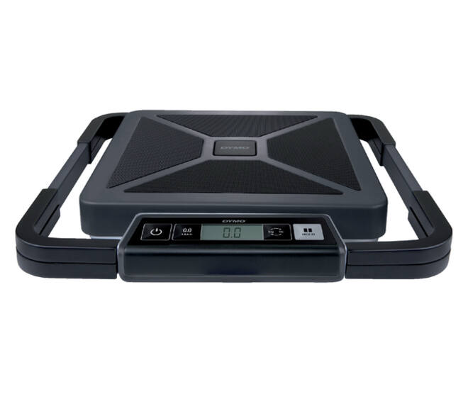 Pakketweger Dymo S50 digitaal tot 50 kilogram zwart