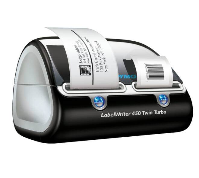 Labelprinter Dymo LabelWriter 450 Twin Turbo desktop zwart