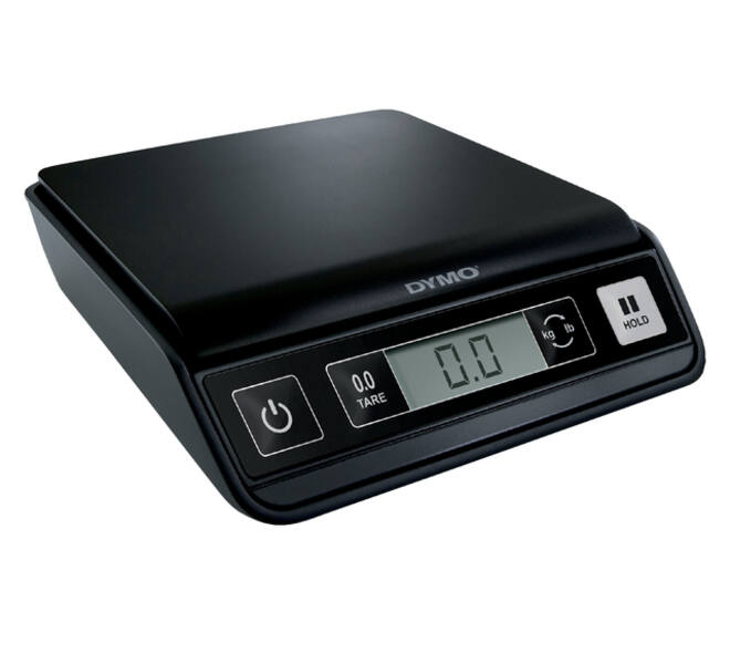 Briefweger Dymo M2 digitaal tot 2000 gram zwart