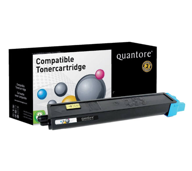 Tonercartridge Quantore  alternatief tbv Kyocera TK-895 blauw