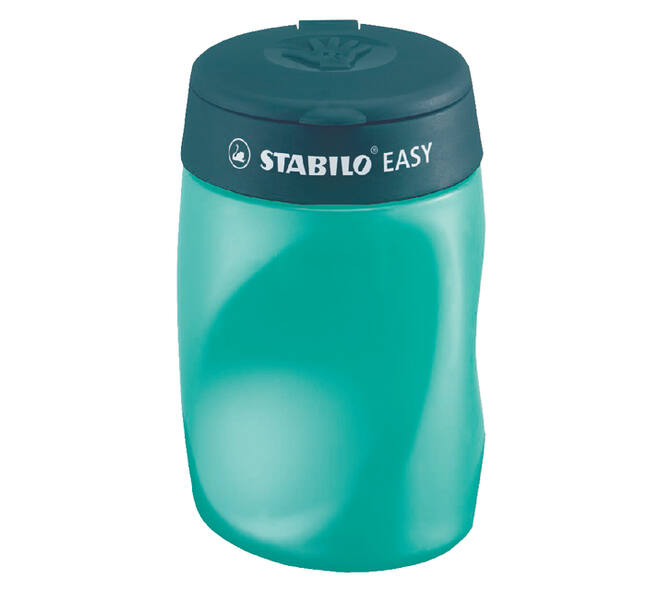 Puntenslijper STABILO Easy 4502 3 in 1 rechtshandig petrol