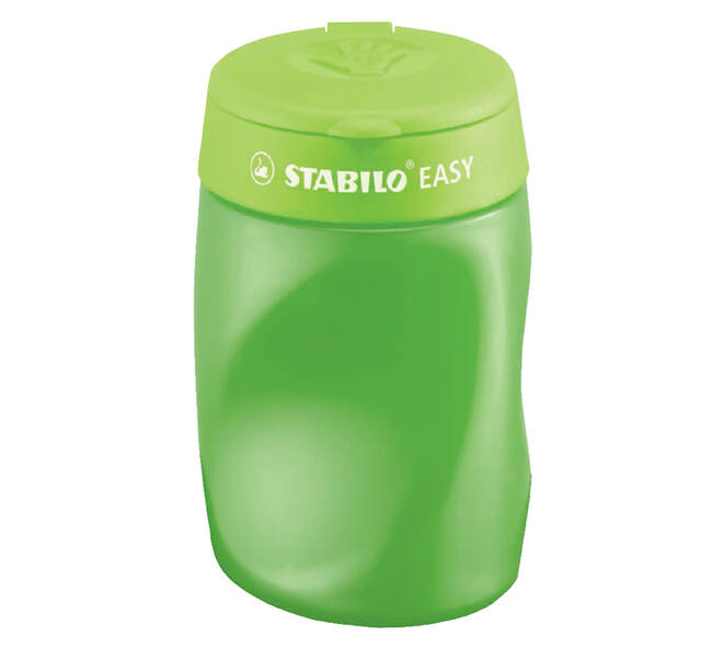 Puntenslijper STABILO Easy 4502 3 in 1 rechtshandig groen