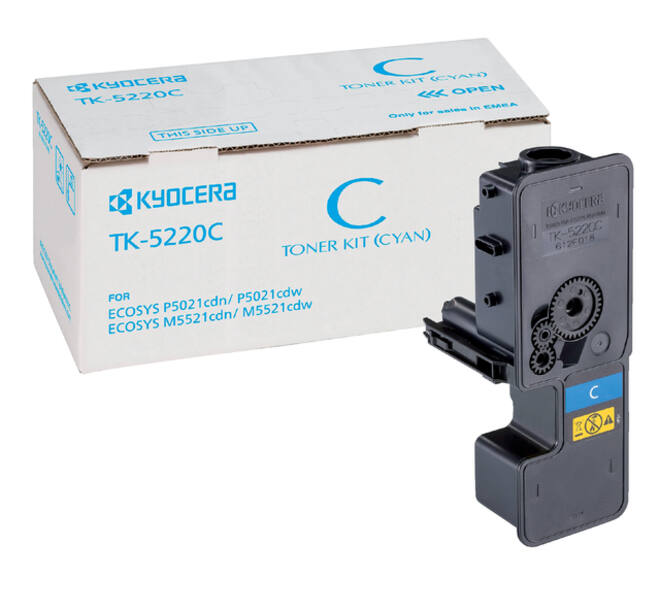 Toner Kyocera TK-5220C blauw