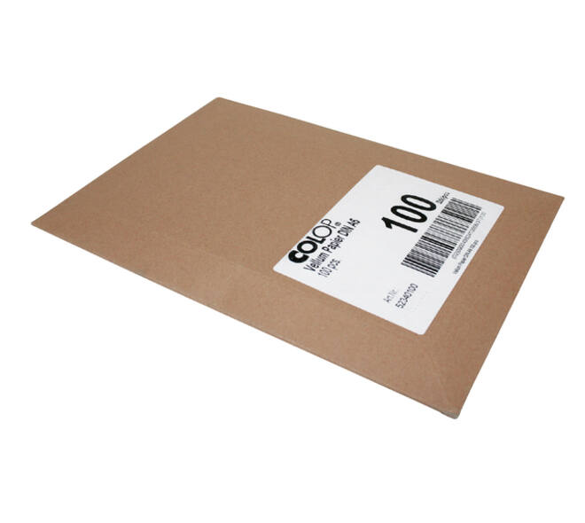 Papiervellen Colop EOS vellum A6 semi transparant
