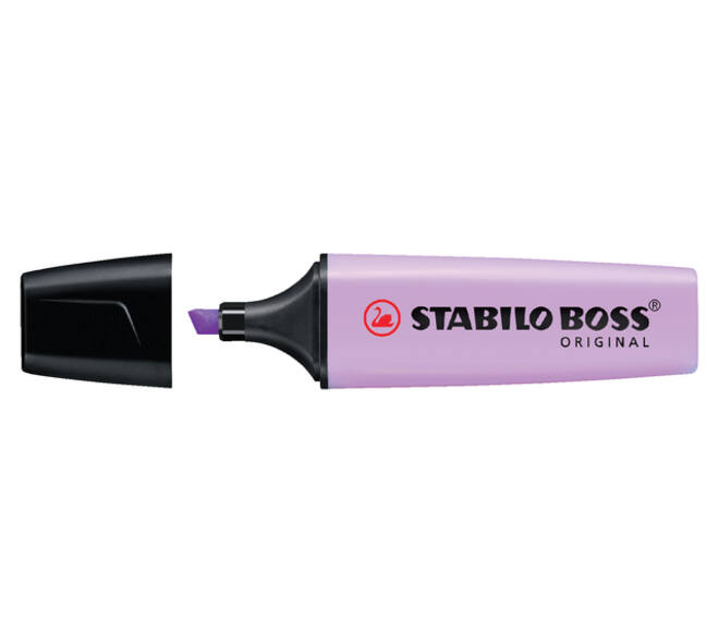 Markeerstift STABILO BOSS Original 70/4 pastel assorti etui à 4 stuks