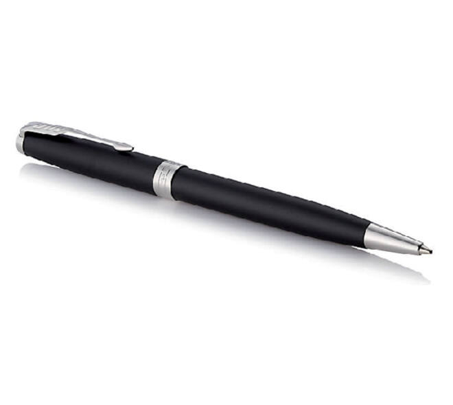 Balpen Parker Sonnet matte black lacquer CT medium
