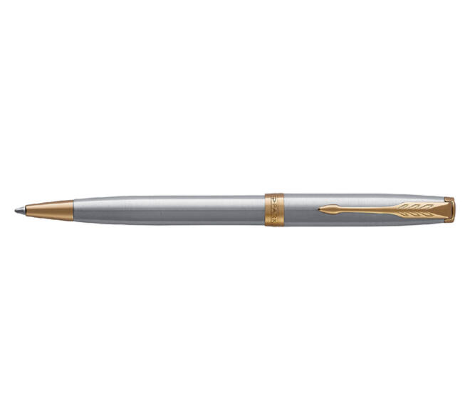 Balpen Parker Sonnet stainless steel GT medium
