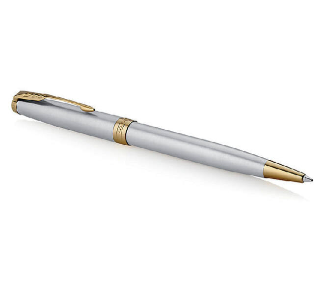 Balpen Parker Sonnet stainless steel GT medium