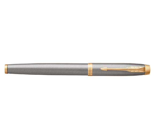 Rollerpen Parker IM brushed metal GT fijn