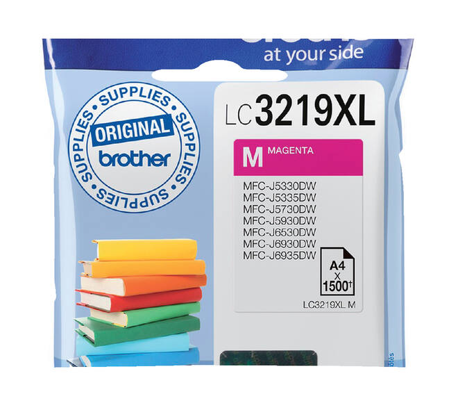 Inktcartridge Brother LC-3219XLM rood