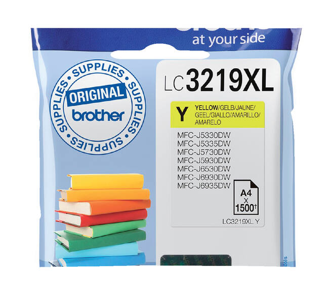 Inktcartridge Brother LC-3219XLY geel