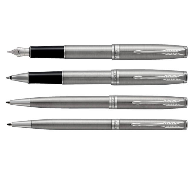 Rollerpen Parker Sonnet steel CT fijn