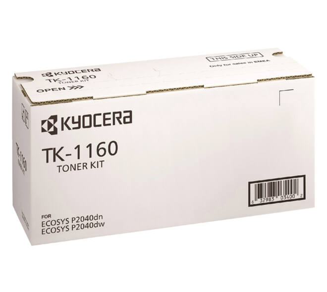 Toner Kyocera TK-1160K zwart