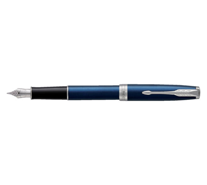 Vulpen Parker Sonnet blue lacquer CT medium