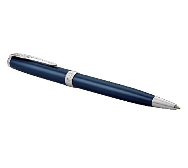 Balpen Parker Sonnet blue lacquer CT medium