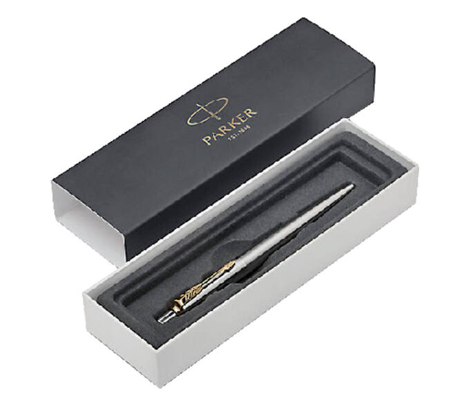 Balpen Parker Jotter stainless steel GT medium