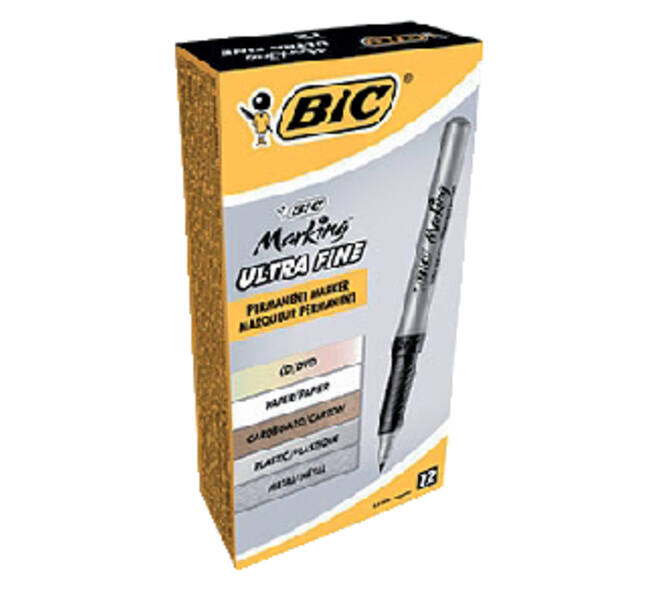 Permanent marker Bic Intensity ultra fijn zwart