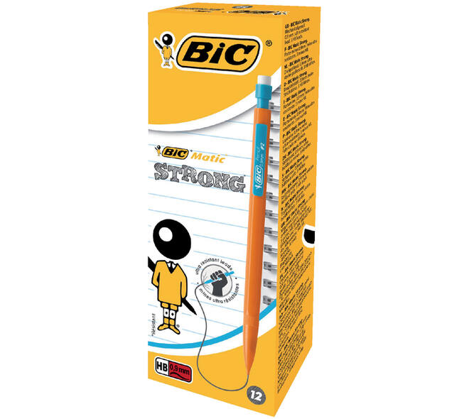 Vulpotlood Bic Matic strong HB 0.9mm inclusief stiften