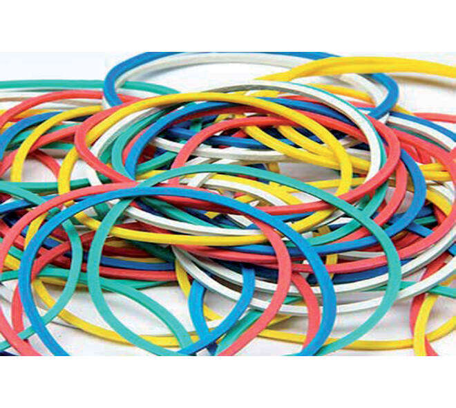 Elastiek Standard Rubber Bands 18 50gr 94 stuks assorti