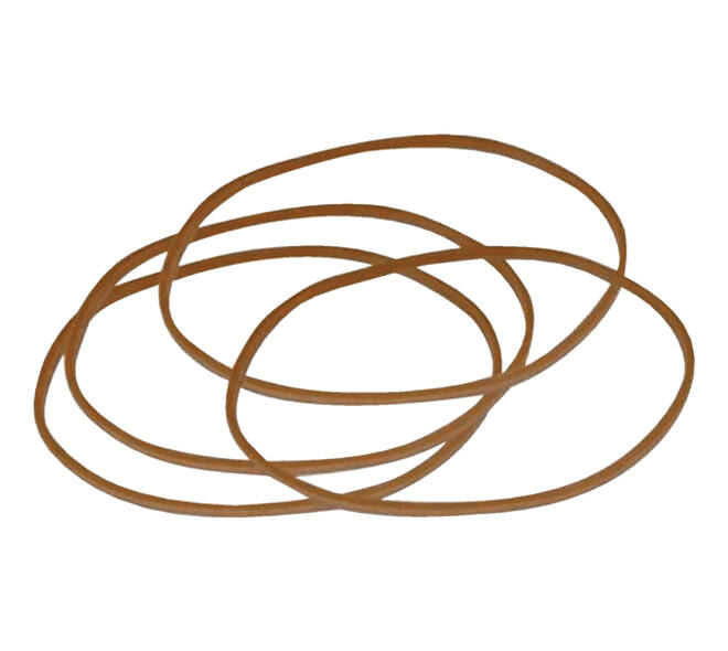 Elastiek Standard Rubber Bands 18 80x1.5mm 500gr 1660 stuks bruin