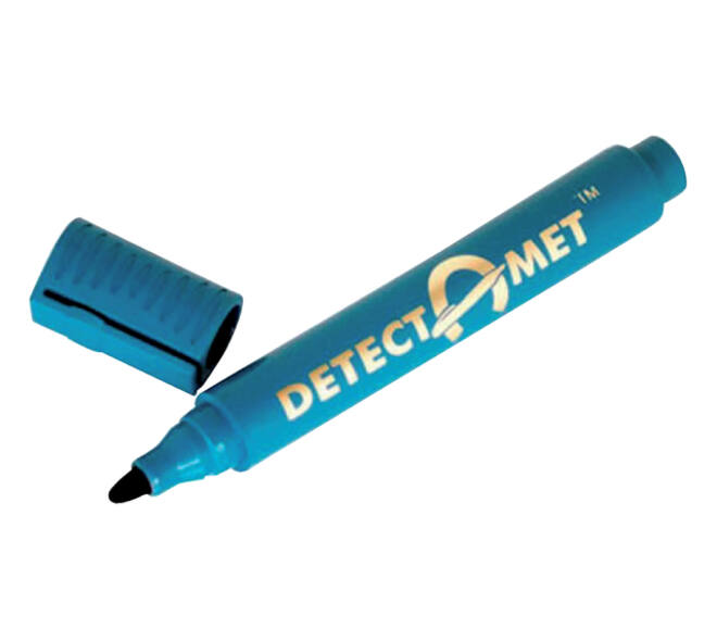 Permanent marker detectie Detectamet rond blauw