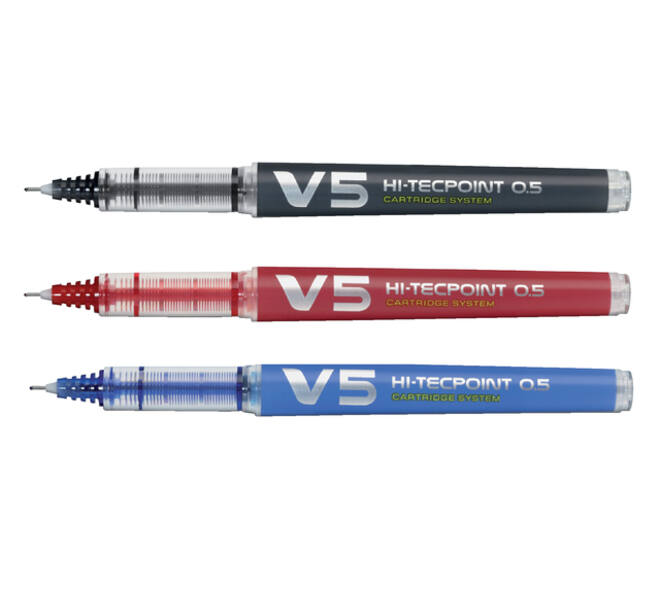 Rollerpen PILOT Begreen Hi-Tecpoint V5 fijn zwart