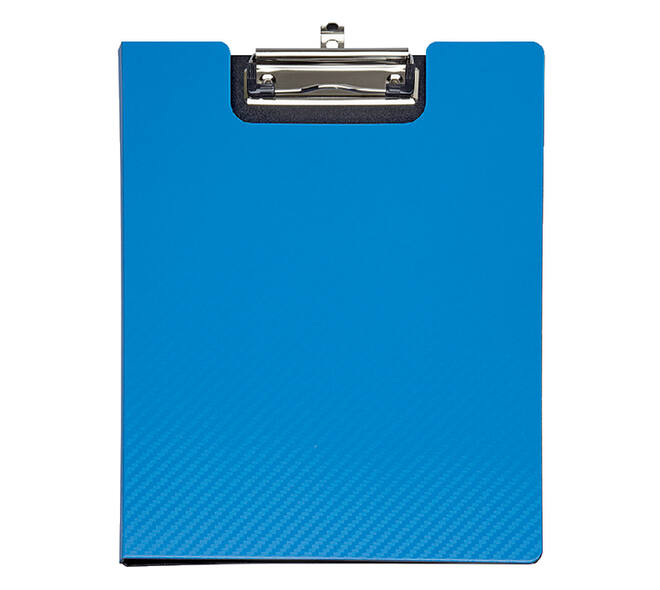 Klembordmap MAUL Flexx A4 staand PP blauw