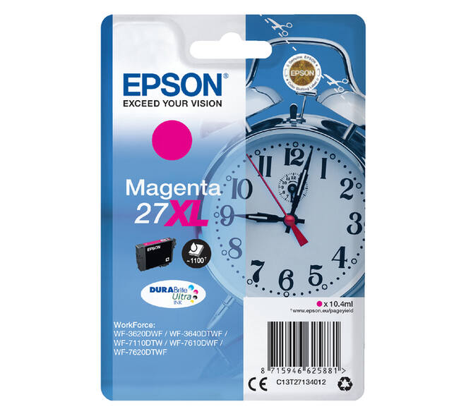 Inktcartridge Epson 27XL T2713 rood