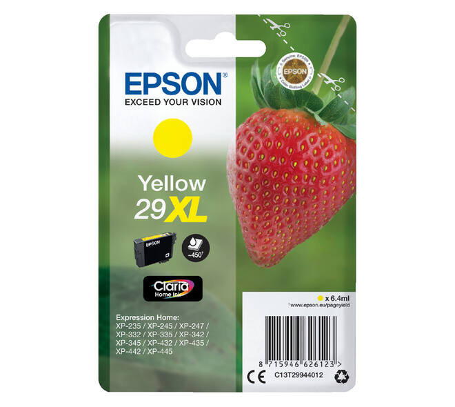 Inktcartridge Epson 29XL T2994 geel