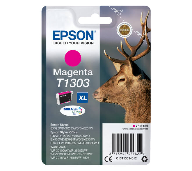 Inktcartridge Epson T1303 rood