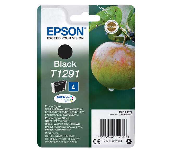 Inktcartridge Epson T1291 zwart