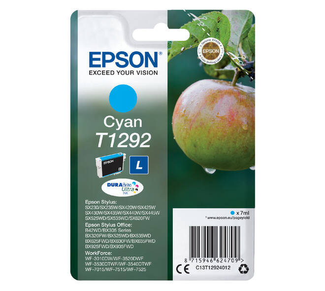 Inktcartridge Epson T1292 blauw