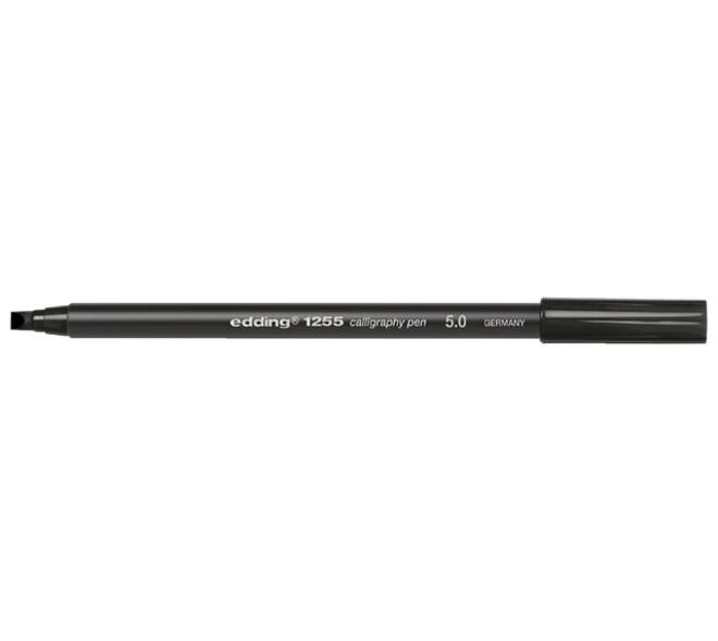 Kalligrafiepen edding 1255 5.0mm zwart